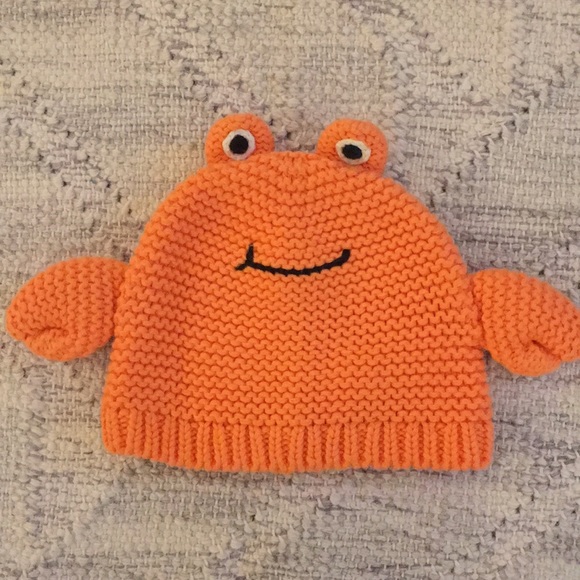 infant crab hat